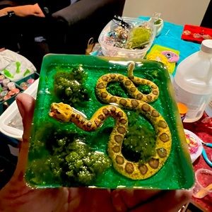 Resin snake
